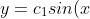 y=c_{1}sin(x)+c_{2}cos(x)+\dfrac{cos^{2}(x)}{2}+\d frac{x}{2}+\dfrac{1}{2}sin(x)cos(x)
